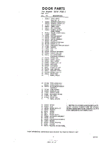 05 - Section parts for Whirlpool SDU70011 / from AppliancePartsPros.com