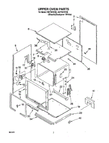 02 - Upper Oven parts for Whirlpool Oven RB770PXYB6 / from AppliancePartsPros.com