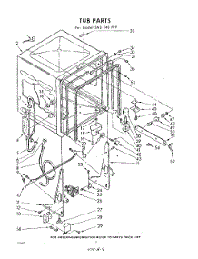 02 - Tub parts for Whirlpool SAU540PP9 / from AppliancePartsPros.com