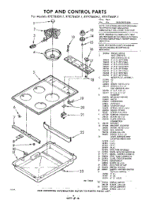 06 - Top And Control parts for Whirlpool RYE7860P1 / from AppliancePartsPros.com