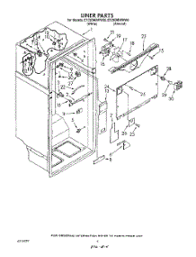 03 - Liner parts for Whirlpool Refrigerator ET25DMXWN00 / from AppliancePartsPros.com