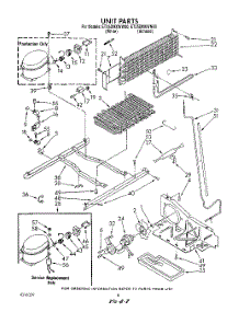 06 - Unit parts for Whirlpool Refrigerator ET25DMXWN00 / from AppliancePartsPros.com