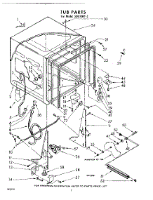 02 - Tub parts for Whirlpool SDU70013 / from AppliancePartsPros.com