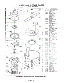 06 - Pump And Motor parts for Whirlpool SDU70020 / from AppliancePartsPros.com