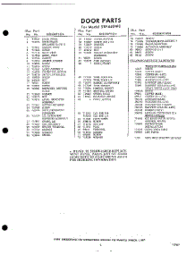 05 - Lit / Optional parts for Whirlpool Dishwasher SXF440W0 / from AppliancePartsPros.com