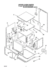 02 - Upper Oven parts for Whirlpool Oven RB770PXYQ3 / from AppliancePartsPros.com