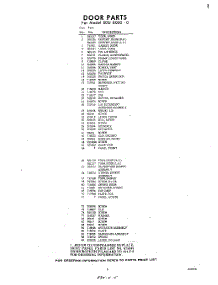05 - Section parts for Whirlpool SDU80000 / from AppliancePartsPros.com