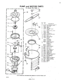 06 - Pump And Motor parts for Whirlpool SDU80000 / from AppliancePartsPros.com