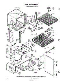 04 - Tub parts for Whirlpool SVU100W0 / from AppliancePartsPros.com
