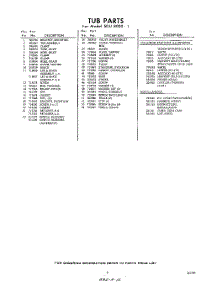 03 - Lit / Optional parts for Whirlpool SDU80001 / from AppliancePartsPros.com