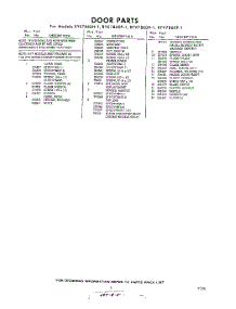 05 - Section parts for Whirlpool RYE7860W1 / from AppliancePartsPros.com