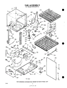 04 - Tub parts for Whirlpool SVU100W2 / from AppliancePartsPros.com
