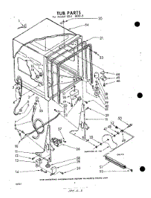 02 - Tub parts for Whirlpool SDU80010 / from AppliancePartsPros.com