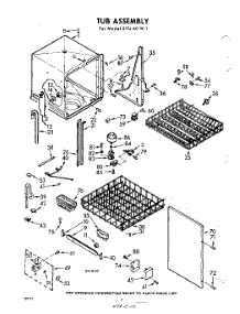 04 - Tub parts for Whirlpool SVU60W1 / from AppliancePartsPros.com
