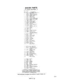 05 - Section parts for Whirlpool SDU90000 / from AppliancePartsPros.com