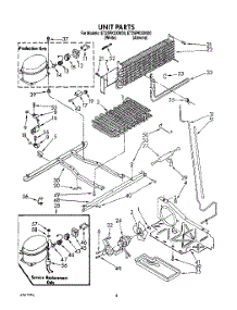 05 - Unit parts for Whirlpool Refrigerator ET25PKXXN00 / from AppliancePartsPros.com