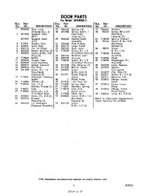 05 - Section parts for Whirlpool Dishwasher SHU99050 / from AppliancePartsPros.com