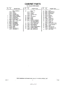 03 - Section parts for Whirlpool Dishwasher SXF530W1 / from AppliancePartsPros.com