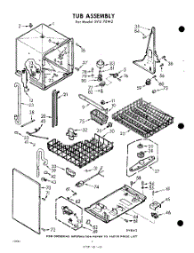 04 - Tub parts for Whirlpool SVU70W2 / from AppliancePartsPros.com