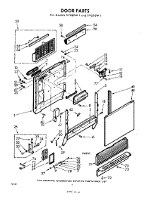 02 - Door parts for Whirlpool SVU90W1 / from AppliancePartsPros.com