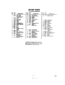 05 - Section parts for Whirlpool Dishwasher SXF600W3 / from AppliancePartsPros.com