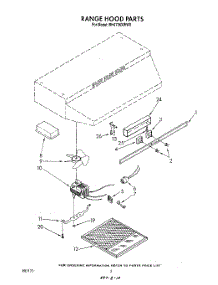 02 - Section parts for Whirlpool Hood RH4736XWS0 / from AppliancePartsPros.com