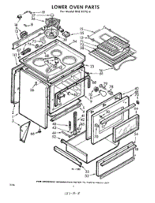 04 - Lower Oven parts for Whirlpool RYE97704 / from AppliancePartsPros.com