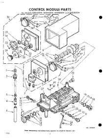 04 - Control parts for Whirlpool Dishwasher SXS2100W / from AppliancePartsPros.com