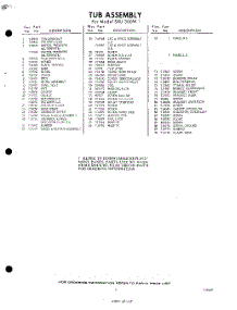 05 - Section parts for Whirlpool Dishwasher SXU300W1 / from AppliancePartsPros.com