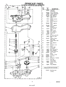09 - Gear Case parts for Whirlpool Washer LA5880XKW0 / from AppliancePartsPros.com
