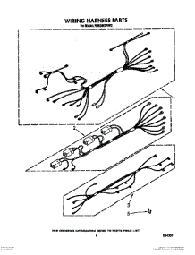 06 - Wiring Harness parts for Whirlpool Range RS6300XVN2 / from AppliancePartsPros.com