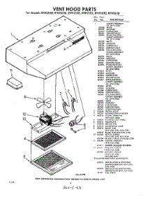 02 - Section parts for Whirlpool RYH2330 / from AppliancePartsPros.com