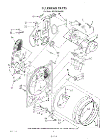 04 - Bulkhead parts for Kitchenaid Dryer KGYE850VAL0 / from AppliancePartsPros.com