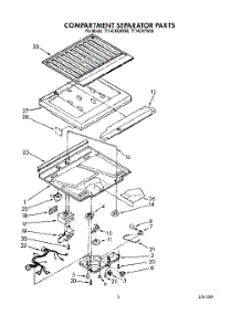04 - Compartment Separator parts for Whirlpool Refrigerator TT14CKXXN00 / from AppliancePartsPros.com