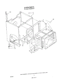05 - Oven parts for Whirlpool Range RF306BXVN1 / from AppliancePartsPros.com