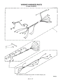 06 - Wiring Harness parts for Whirlpool Range RF306BXVN1 / from AppliancePartsPros.com