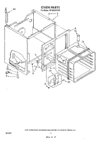 04 - Oven parts for Whirlpool Range RF306BXVN3 / from AppliancePartsPros.com