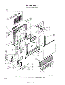02 - Section parts for Whirlpool Dishwasher SXU500W5 / from AppliancePartsPros.com