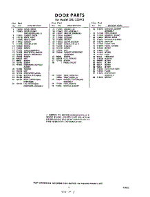 03 - Section parts for Whirlpool Dishwasher SXU530W3 / from AppliancePartsPros.com