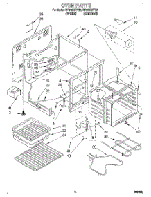 03 - Oven parts for Whirlpool Range RF310BXYN2 / from AppliancePartsPros.com