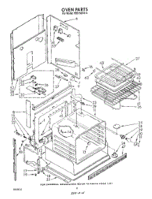 04 - Oven parts for Whirlpool Range RS6750XVN0 / from AppliancePartsPros.com