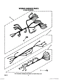 05 - Wiring Harness, Optional parts for Whirlpool Range RS6750XVN2 / from AppliancePartsPros.com
