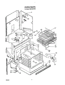 04 - Oven parts for Whirlpool Range RS6755XYN0 / from AppliancePartsPros.com