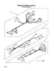 05 - Wiring Harness, Optional parts for Whirlpool Range RS6755XYN0 / from AppliancePartsPros.com