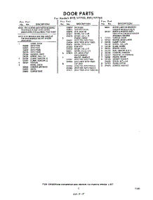 05 - Section parts for Whirlpool RYV7760P / from AppliancePartsPros.com