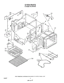 04 - Oven parts for Whirlpool Range RF310PXVG3 / from AppliancePartsPros.com