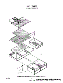05 - Shelf parts for Whirlpool Refrigerator TT16CKXWN00 / from AppliancePartsPros.com