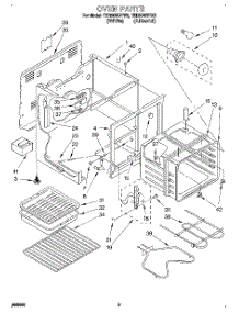 03 - Oven parts for Whirlpool Range TER20W0YN2 / from AppliancePartsPros.com
