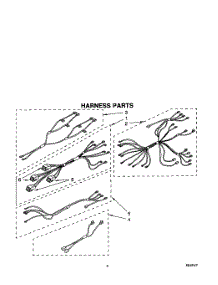 05 - Harness parts for Whirlpool Range TER46W0WN2 / from AppliancePartsPros.com