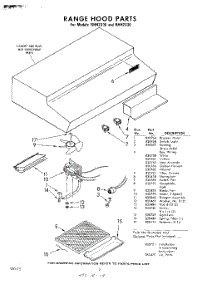 02 - Section parts for Whirlpool RHH2336 / from AppliancePartsPros.com